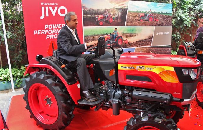 Mahindra JIVO 245 DI 4WD Mini Tractor price in India